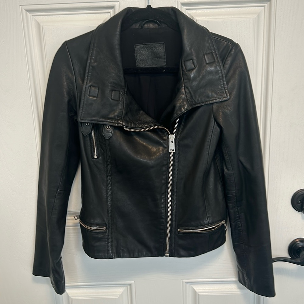 All Saints Women’s Bales Biker Jacket
